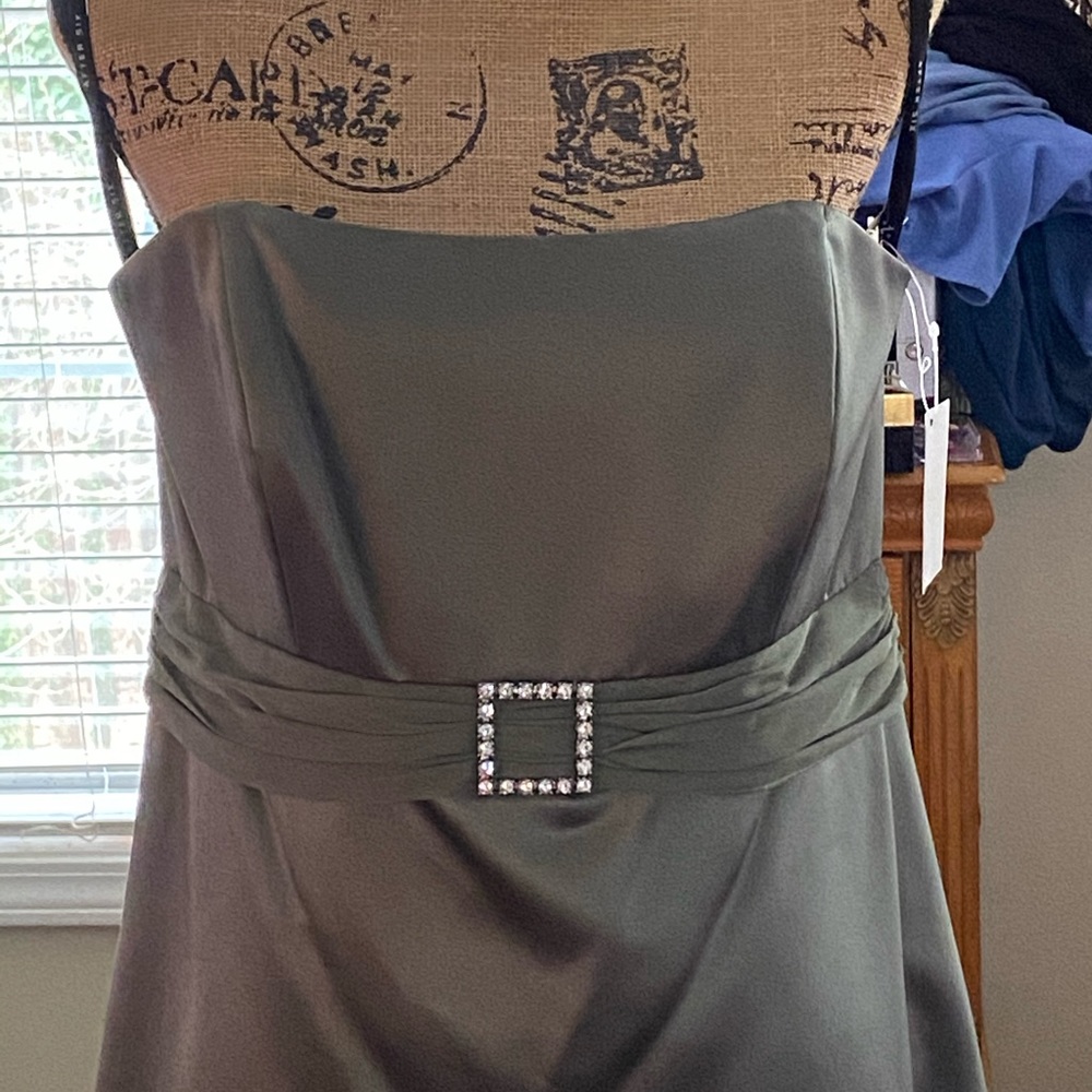 Moss Green Dress